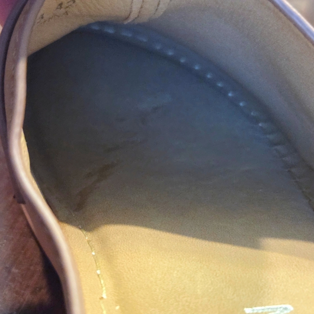 Tan Clogs Slip-on Mules with Buckle Strap Detail EU Size 42 US 10 NEW W/Out Box - Picture 10 of 13